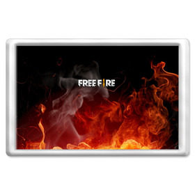 Магнит 45*70 с принтом GARENA FREE FIRE  в Курске, Пластик | Размер: 78*52 мм; Размер печати: 70*45 | Тематика изображения на принте: free fire | garena free fire | гарена 3 | гарена фри | гарена фри фаер | гарено. | игра garena