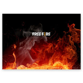 Поздравительная открытка с принтом GARENA FREE FIRE в Курске, 100% бумага | плотность бумаги 280 г/м2, матовая, на обратной стороне линовка и место для марки
 | Тематика изображения на принте: free fire | garena free fire | гарена 3 | гарена фри | гарена фри фаер | гарено. | игра garena