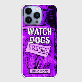 Чехол для iPhone 13 Pro с принтом WATCH DOGS в Курске,  |  | ded sec | hacker | legion | watch dogs | watch dogs 2 | watch dogs legion | легион | хакер