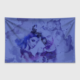 Флаг-баннер с принтом Artik & Asti - Неделимы в Курске, 100% полиэстер | размер 67 х 109 см, плотность ткани — 95 г/м2; по краям флага есть четыре люверса для крепления | 7 | astiartik | грустныйдэнс | невероятно | неделимы | подгипнозом