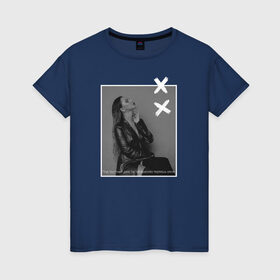Женская футболка хлопок с принтом Грустный дэнс в Курске, 100% хлопок | прямой крой, круглый вырез горловины, длина до линии бедер, слегка спущенное плечо | 7 | astiartik | грустныйдэнс | невероятно | неделимы | подгипнозом