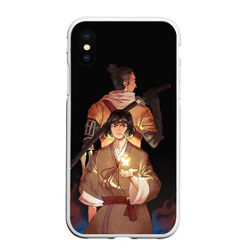Чехол для iPhone XS Max матовый с принтом SDT в Курске, Силикон | Область печати: задняя сторона чехла, без боковых панелей | sekiro | shadows die twice | секиро | сэкиро