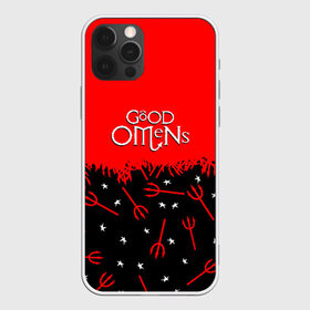 Чехол для iPhone 12 Pro Max с принтом GOOD OMENS в Курске, Силикон |  | evil | good | good omens | азирафель. | ангел кроули | благие намерения сериал | гуд оменс | демон | дэвид теннант | майкл шин