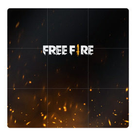 Магнитный плакат 3Х3 с принтом FREE FIRE в Курске, Полимерный материал с магнитным слоем | 9 деталей размером 9*9 см | battle | battlegrounds | fire | free | game | games | garena | logo | mobile | royale | батлграунд | битва | гарена | гарено | игра | игры | королевская | лого | логотип | мобайл | онлайн | символ | фаер | фаир | фри