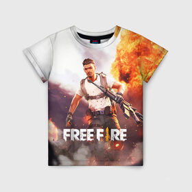 Детская футболка 3D FREE FIRE купить в Курске