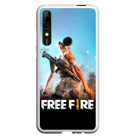 Чехол для Honor P Smart Z с принтом FREE FIRE в Курске, Силикон | Область печати: задняя сторона чехла, без боковых панелей | battle | battlegrounds | fire | free | game | games | garena | logo | mobile | royale | батлграунд | битва | гарена | гарено | игра | игры | королевская | лого | логотип | мобайл | онлайн | символ | фаер | фаир | фри