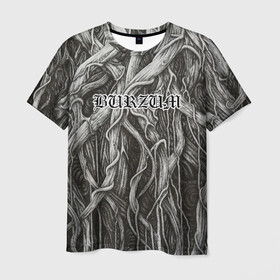 Мужская футболка 3D с принтом Burzum в Курске, 100% полиэфир | прямой крой, круглый вырез горловины, длина до линии бедер | burzum | викернес | музыкант | норвегия | писатель | тьма