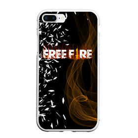 Чехол для iPhone 7Plus/8 Plus матовый с принтом FREE FIRE в Курске, Силикон | Область печати: задняя сторона чехла, без боковых панелей | free fire | free fire pc | game | garena | mobile game | royale | trsffb | битва онлайн | гарена | игра | огонь | свободный огонь | фри фаер