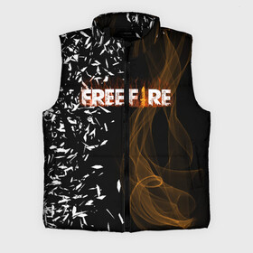 Мужской жилет утепленный 3D с принтом FREE FIRE в Курске,  |  | free fire | free fire pc | game | garena | mobile game | royale | trsffb | битва онлайн | гарена | игра | огонь | свободный огонь | фри фаер