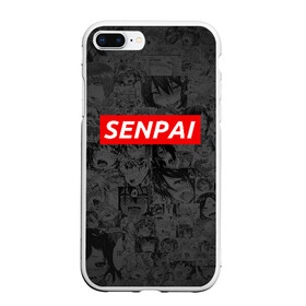 Чехол для iPhone 7Plus/8 Plus матовый с принтом SENPAI в Курске, Силикон | Область печати: задняя сторона чехла, без боковых панелей | ahegao | kawai | kowai | oppai | otaku | senpai | sugoi | waifu | yandere | ахегао | ковай | отаку | сенпай | яндере