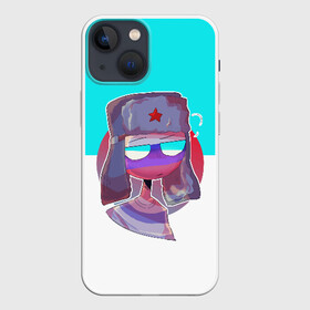 Чехол для iPhone 13 mini с принтом CountryHumans   Россия в Курске,  |  | balls | country | countryballs | countryhumans | fandom | flag | flags | humans | russia | ussr | болз | кантри | кантриболз | кантрихуманс | россия | ссср | страна | страны | флаг | флаги | фэндом | хуманс | хьюманс