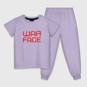 Детская пижама хлопок с принтом WARFACE в Курске, 100% хлопок |  брюки и футболка прямого кроя, без карманов, на брюках мягкая резинка на поясе и по низу штанин
 | warface | вар фейс | варфейс