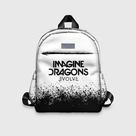 Детский рюкзак 3D с принтом IMAGINE DRAGONS в Курске, 100% полиэстер | лямки с регулируемой длиной, сверху петелька, чтобы рюкзак можно было повесить на вешалку. Основное отделение закрывается на молнию, как и внешний карман. Внутри дополнительный карман. По бокам два дополнительных кармашка | Тематика изображения на принте: evolve | id | imagine dragons | драконы | ид