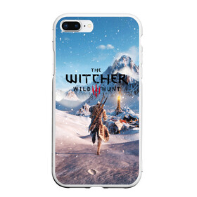 Чехол для iPhone 7Plus/8 Plus матовый с принтом THE WITCHER 3WILD HUNT в Курске, Силикон | Область печати: задняя сторона чехла, без боковых панелей | cd projekt red | ciri | game | geralt | geralt of rivia | gwynbleidd | the witcher | the witcher 3: wild hunt | ведьмак | ведьмак 3: дикая охота | геральт | геральт из ривии | цири | цирилла