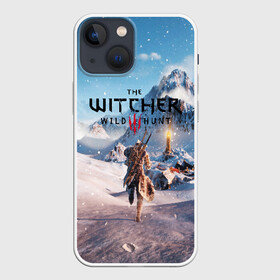 Чехол для iPhone 13 mini с принтом THE WITCHER 3:WILD HUNT в Курске,  |  | cd projekt red | ciri | game | geralt | geralt of rivia | gwynbleidd | the witcher | the witcher 3: wild hunt | ведьмак | ведьмак 3: дикая охота | геральт | геральт из ривии | цири | цирилла