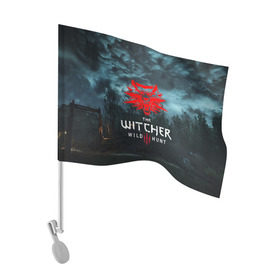 Флаг для автомобиля с принтом THE WITCHER 3:WILD HUNT в Курске, 100% полиэстер | Размер: 30*21 см | cd projekt red | ciri | game | geralt | geralt of rivia | gwynbleidd | the witcher | the witcher 3: wild hunt | ведьмак | ведьмак 3: дикая охота | геральт | геральт из ривии | цири | цирилла