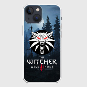 Чехол для iPhone 13 mini с принтом THE WITCHER 3 в Курске,  |  | cd projekt red | ciri | game | geralt | geralt of rivia | gwynbleidd | the witcher | the witcher 3: wild hunt | ведьмак | ведьмак 3: дикая охота | геральт | геральт из ривии | цири | цирилла