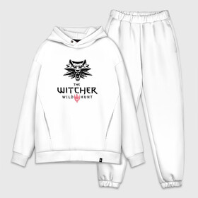 Мужской костюм хлопок OVERSIZE с принтом THE WITCHER 3:WILD HUNT в Курске,  |  | cd projekt red | ciri | game | geralt | geralt of rivia | gwynbleidd | the witcher | the witcher 3: wild hunt | ведьмак | ведьмак 3: дикая охота | геральт | геральт из ривии | цири | цирилла