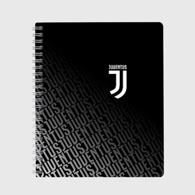 Тетрадь с принтом JUVENTUS в Курске, 100% бумага | 48 листов, плотность листов — 60 г/м2, плотность картонной обложки — 250 г/м2. Листы скреплены сбоку удобной пружинной спиралью. Уголки страниц и обложки скругленные. Цвет линий — светло-серый
 | cr7 | juve | juventus | ronaldo | роналдо | ювентус