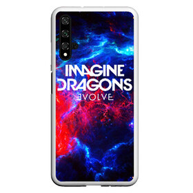 Чехол для Honor 20 с принтом IMAGINE DRAGONS в Курске, Силикон | Область печати: задняя сторона чехла, без боковых панелей | evolve | id | imagine dragons | драконы | ид