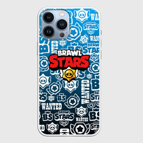 Чехол для iPhone 13 Pro Max с принтом BRAWL STARS LOGOBOMBING в Курске,  |  | Тематика изображения на принте: android | brawl stars | colt | crow | games | leon | penny | poco. | shelly | spike | wanted | брав | бравл старс | звезды | игры | мобильные игры | старс