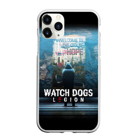 Чехол для iPhone 11 Pro Max матовый с принтом WATCH DOGS LEGION в Курске, Силикон |  | ded sec | fox | hacker | legion | watch dogs | watch dogs 2 | watch dogs legion | легион | хакер