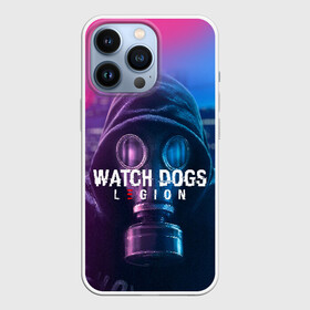 Чехол для iPhone 13 Pro с принтом WATCH DOGS LEGION в Курске,  |  | ded sec | fox | hacker | legion | watch dogs | watch dogs 2 | watch dogs legion | легион | хакер