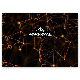 Поздравительная открытка с принтом Warframe в Курске, 100% бумага | плотность бумаги 280 г/м2, матовая, на обратной стороне линовка и место для марки
 | Тематика изображения на принте: warframe | warframe лотос | варфрейм