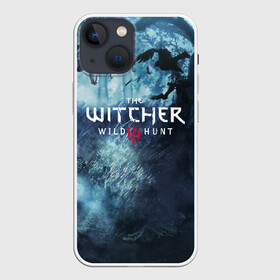 Чехол для iPhone 13 mini с принтом THE WITCHER 3:WILD HUNT в Курске,  |  | cd projekt red | ciri | game | geralt | geralt of rivia | gwynbleidd | the witcher | the witcher 3: wild hunt | ведьмак | ведьмак 3: дикая охота | геральт | геральт из ривии | цири | цирилла