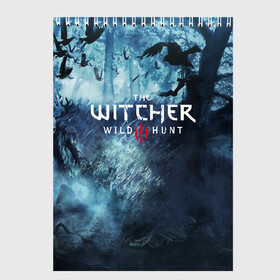 Скетчбук с принтом THE WITCHER 3WILD HUNT в Курске, 100% бумага
 | 48 листов, плотность листов — 100 г/м2, плотность картонной обложки — 250 г/м2. Листы скреплены сверху удобной пружинной спиралью | cd projekt red | ciri | game | geralt | geralt of rivia | gwynbleidd | the witcher | the witcher 3: wild hunt | ведьмак | ведьмак 3: дикая охота | геральт | геральт из ривии | цири | цирилла