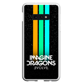 Чехол для Samsung S10E с принтом РЮКЗАК IMAGINE DRAGONS в Курске, Силикон | Область печати: задняя сторона чехла, без боковых панелей | Тематика изображения на принте: evolve | id | imagine dragons | драконы | ид