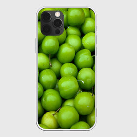 Чехол для iPhone 12 Pro Max с принтом Зелёные яблоки в Курске, Силикон |  | fruits | green | green apples | many apples | зелёные яблоки | зелёный | много яблок. | фрукты