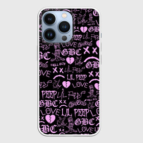 Чехол для iPhone 13 Pro с принтом LIL PEEP LOGOBOMBING в Курске,  |  | Тематика изображения на принте: awful things | hell boy | lil peep | lil prince | клауд | клауд рэп | лил пип | пееп. | пост эмо | реп | репер | рэп | рэпер | трэп | хип хоп | эмо трэп