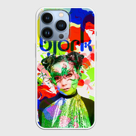 Чехол для iPhone 13 Pro с принтом Bjork в Курске,  |  | art pop | avant garde | biork | bjork | electronica | experimental | авантгард | арт поп | бьёрк | бьйорк | бьорк | вокал | краски | радуга | цвета | электронтка