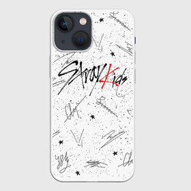 Чехол для iPhone 13 mini с принтом STRAY KIDS АВТОГРАФЫ в Курске,  |  | skz | stray kids | бан чан | ли ноу | скз | стрей кидс | сынмин | уджин | феликс | хан | хёджин | чанбин