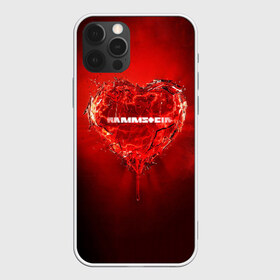Чехол для iPhone 12 Pro Max с принтом Rammstein (сердце) в Курске, Силикон |  | hard | metal | music | rammstein | rock | метал | метал группа | надпись | немецкая | рамштайн | рок | сердце | тилль линдеманн