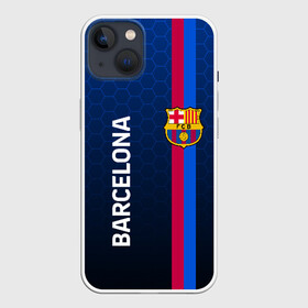 Чехол для iPhone 13 с принтом BARCELONA в Курске,  |  | barca | barsa | barselona | fc barcelona | leo messi | neimar | neymar | барселона | лионель месси | неймар | нэмар | футбол.