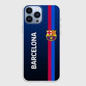 Чехол для iPhone 13 Pro Max с принтом BARCELONA в Курске,  |  | barca | barsa | barselona | fc barcelona | leo messi | neimar | neymar | барселона | лионель месси | неймар | нэмар | футбол.