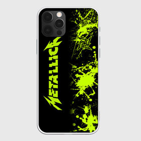 Чехол для iPhone 12 Pro Max с принтом Metallica в Курске, Силикон |  | Тематика изображения на принте: album | black | concert | heavy | kirk | metal | metallica | music | rock | tolls | джеймс хэтфилд | кирк хэмметт | клифф бёртон | ларс ульрих | метал | металлика | трэш