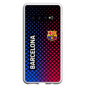 Чехол для Samsung Galaxy S10 с принтом BARCELONA в Курске, Силикон | Область печати: задняя сторона чехла, без боковых панелей | barca | barsa | barselona | fc barcelona | leo messi | neimar | neymar | барселона | лионель месси | неймар | нэмар | футбол.