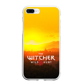 Чехол для iPhone 7Plus/8 Plus матовый с принтом THE WITCHER 3WILD HUNT в Курске, Силикон | Область печати: задняя сторона чехла, без боковых панелей | cd projekt red | ciri | game | geralt | geralt of rivia | gwynbleidd | the witcher | the witcher 3: wild hunt | ведьмак | ведьмак 3: дикая охота | геральт | геральт из ривии | цири | цирилла