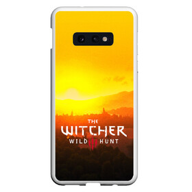 Чехол для Samsung S10E с принтом THE WITCHER 3WILD HUNT в Курске, Силикон | Область печати: задняя сторона чехла, без боковых панелей | cd projekt red | ciri | game | geralt | geralt of rivia | gwynbleidd | the witcher | the witcher 3: wild hunt | ведьмак | ведьмак 3: дикая охота | геральт | геральт из ривии | цири | цирилла