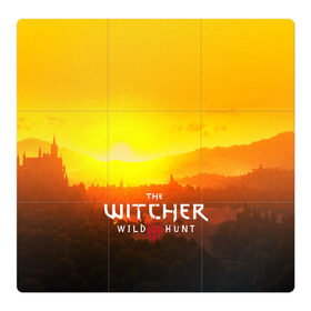 Магнитный плакат 3Х3 с принтом THE WITCHER 3:WILD HUNT в Курске, Полимерный материал с магнитным слоем | 9 деталей размером 9*9 см | cd projekt red | ciri | game | geralt | geralt of rivia | gwynbleidd | the witcher | the witcher 3: wild hunt | ведьмак | ведьмак 3: дикая охота | геральт | геральт из ривии | цири | цирилла