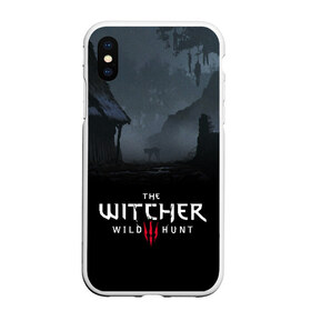 Чехол для iPhone XS Max матовый с принтом THE WITCHER 3 в Курске, Силикон | Область печати: задняя сторона чехла, без боковых панелей | cd projekt red | ciri | game | geralt | geralt of rivia | gwynbleidd | the witcher | the witcher 3: wild hunt | ведьмак | ведьмак 3: дикая охота | геральт | геральт из ривии | цири | цирилла