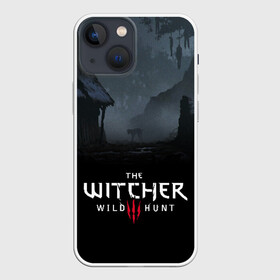 Чехол для iPhone 13 mini с принтом THE WITCHER 3 в Курске,  |  | cd projekt red | ciri | game | geralt | geralt of rivia | gwynbleidd | the witcher | the witcher 3: wild hunt | ведьмак | ведьмак 3: дикая охота | геральт | геральт из ривии | цири | цирилла