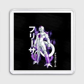 Магнит 55*55 с принтом Frieza (JAP_STYLE) в Курске, Пластик | Размер: 65*65 мм; Размер печати: 55*55 мм | anime | ball | dragon | dragon ball | manga | son goku | аниме | дракон | жемчуг | жемчуг дракона | манга | мяч | сон гоку