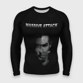 Мужской рашгард 3D с принтом Massive attack в Курске,  |  | Тематика изображения на принте: 100 suns | dance | electronic | masive atack | masive attack | mezannine | one point six | tricky | trip hop | triphop | мэссив аттак