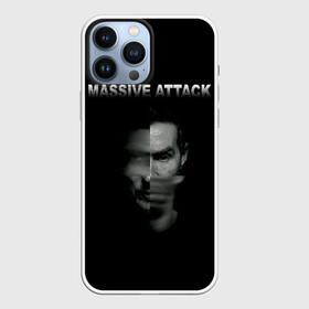 Чехол для iPhone 13 Pro Max с принтом Massive attack в Курске,  |  | Тематика изображения на принте: 100 suns | dance | electronic | masive atack | masive attack | mezannine | one point six | tricky | trip hop | triphop | мэссив аттак