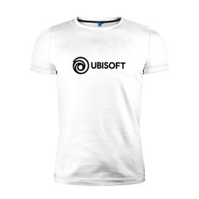 Мужская футболка премиум с принтом Ubisoft в Курске, 92% хлопок, 8% лайкра | приталенный силуэт, круглый вырез ворота, длина до линии бедра, короткий рукав | Тематика изображения на принте: ubisoft | игра | игры