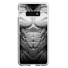 Чехол для Samsung S10E с принтом Crysis Экзоскелет в Курске, Силикон | Область печати: задняя сторона чехла, без боковых панелей | Тематика изображения на принте: crysis | style | бронь | броня | внешность | доспехи | костюм | крайзис | крайсис | кризис | крисис | мышцы | облик | пресс | робот | скин | тело | титан | торс | экзоскелет